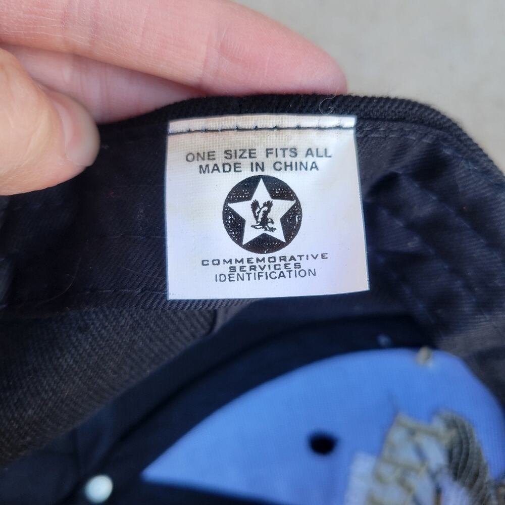 Patriotic Veteran American USA Baseball Hat OS - Picture 5 of 5